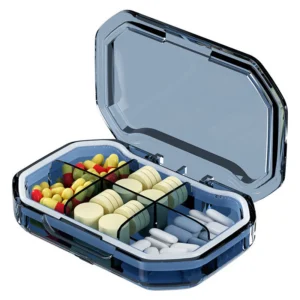 6-compartments-pill-case 6 Compartments Pill Case