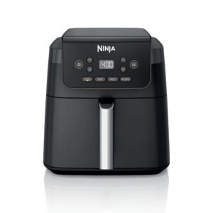 Ninja Air Fryer Pro XL 6.5-QT Basket Air Fryer, 4-in-1 Functionality, Max Crisp Technology, Nonstick, Black