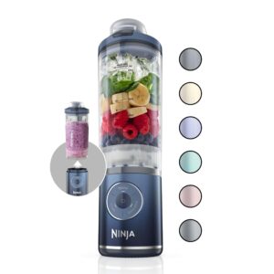 Ninja BC251NV Blast Max, Portable Blender + Twist Go, Personal Blender, Ninja Blender, Smoothie, Blend, Ice Crush, Navy