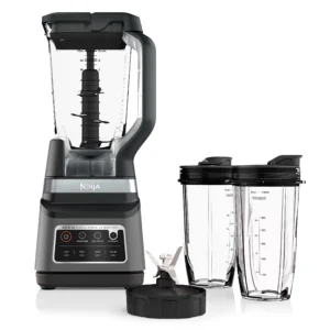 Ninja BN751 Professional Plus DUO Blender, 1400 Peak Watts, 3 Auto-IQ Programs for Smoothies, Black