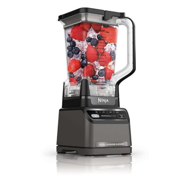 Ninja BR201AMZ Professional Blender 2.0, 1200 Watts, Auto-iQ Program, Total Crushing Blades, Dark Grey