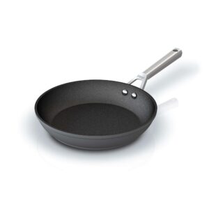 Ninja C30026 Foodi NeverStick Premium 10.25 Inch Fry Pan, Hard-Anodized, Nonstick, Durable Oven Safe to 500°F, Slate Grey