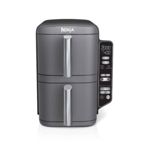 Ninja DoubleStack XL 10 QT, 4-in-1, 2-Basket Air Fryer, Space Saving Design, SL400