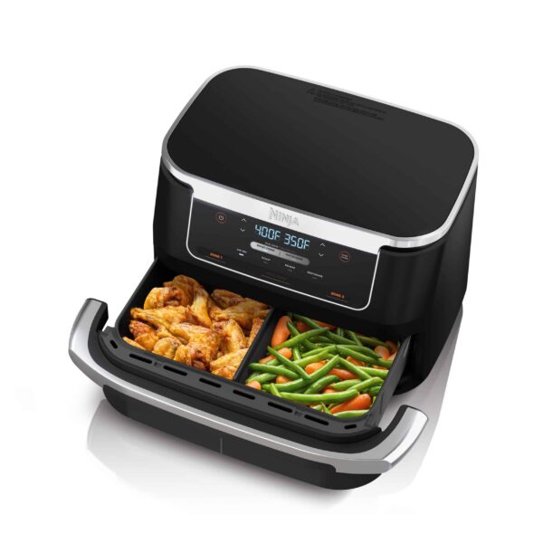 ninja-dz070-foodi-4-in-1-dualzone-flexbasket-air-fryer-with-7-qt-megazone Ninja DZ070 Foodi 4-in-1 DualZone FlexBasket Air Fryer with 7-Qt MegaZone