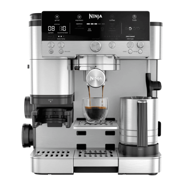 Ninja Espresso Machine, Luxe Café Premier Series, Drip Coffee Maker and Rapid Cold Brew, ES601