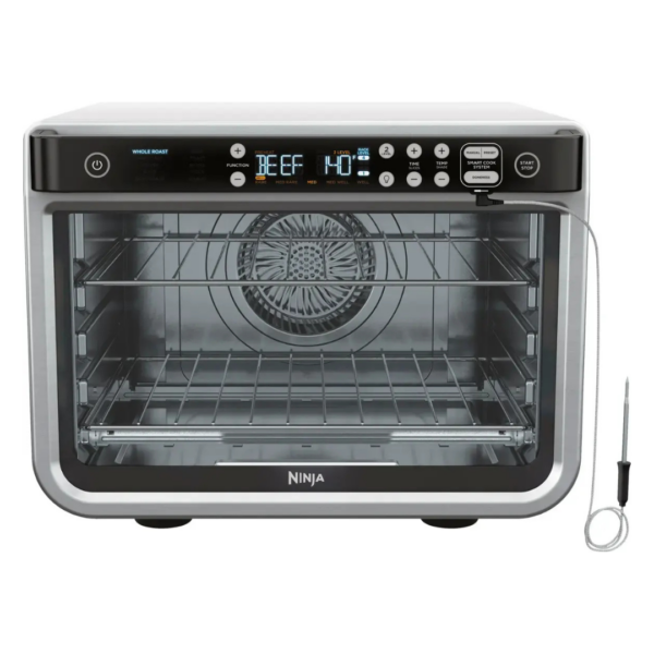 ninja-foodi-10-in-1-smart-xl-air-fry-oven-countertop-convection-oven-with-dehydrate-reheat-capability-stainless-silver Ninja Foodi 10-in-1 Smart XL Air Fry Oven, Countertop Convection Oven with Dehydrate Reheat Capability Stainless Silver