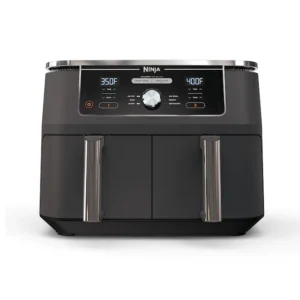 Ninja Foodi 6-in-1 10-qt. XL 2-Basket Air Fryer 10-Quart Dual Zone Feature Black Air Fryer