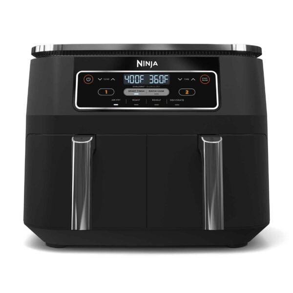 ninja-foodi-dz100-4-in-1-8-qt-2-basket-air-fryer-with-dualzone-technology Ninja Foodi DZ100 4-in-1, 8-qt., 2-Basket Air Fryer with DualZone Technology