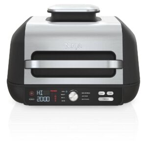 ninja-ig601-foodi-xl-7-in-1-electric-indoor-grill-combo-flat-top-griddle-crisper-black-4-quarts Ninja IG601 Foodi XL 7-in-1 Electric Indoor Grill Combo, Flat Top Griddle, Crisper, Black, 4 Quarts