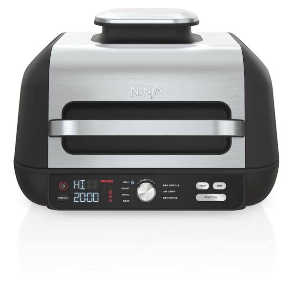 ninja-ig601-foodi-xl-7-in-1-electric-indoor-grill-combo-flat-top-griddle-crisper-black-4-quarts Ninja IG601 Foodi XL 7-in-1 Electric Indoor Grill Combo, Flat Top Griddle, Crisper, Black, 4 Quarts
