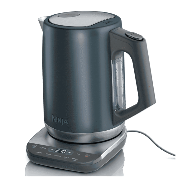 ninja-kt200bl-precision-temperature-electric-kettle-1500-watts-bpa-free-stainless-7-cup-capacity-hold-temp-setting-blue-stainless Ninja KT200BL Precision Temperature Electric Kettle, 1500 watts, BPA Free, Stainless, 7-Cup Capacity, Hold Temp Setting, Blue Stainless