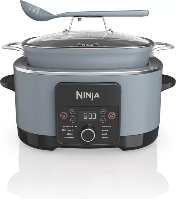 ninja-mc1001-foodi-possiblecooker-pro-8-5-quart-multi-cooker-with-8-in-1-slow-cooker-sea-salt-gray Ninja MC1001 Foodi PossibleCooker PRO 8.5 Quart Multi-Cooker, with 8-in-1 Slow Cooker, Sea Salt Gray