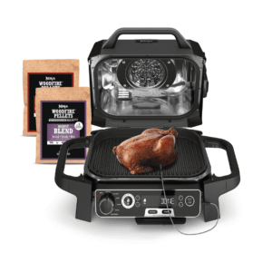 ninja-og751brn-woodfire-pro-7-in-1-grill-smoker-portable-electric-outdoor-grill-grey Ninja OG751BRN Woodfire Pro 7-in-1 Grill Smoker Portable Electric Outdoor Grill, Grey