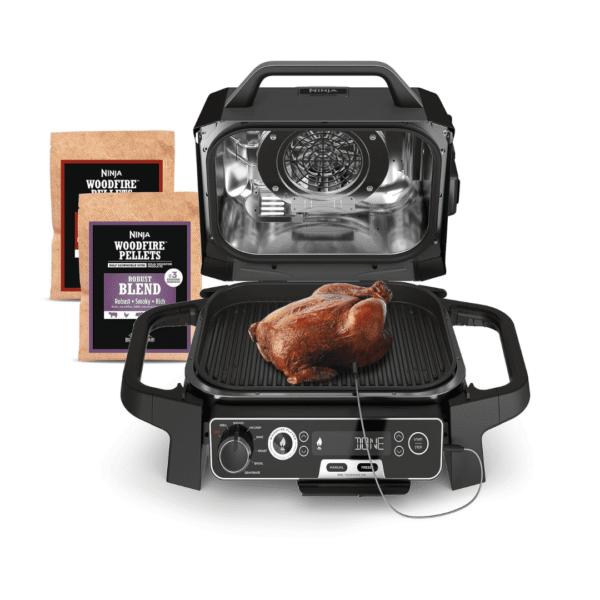 ninja-og751brn-woodfire-pro-7-in-1-grill-smoker-portable-electric-outdoor-grill-grey Ninja OG751BRN Woodfire Pro 7-in-1 Grill Smoker Portable Electric Outdoor Grill, Grey