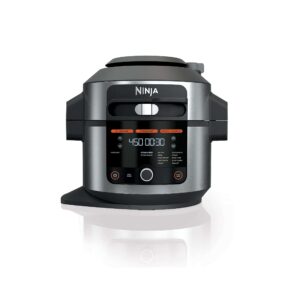 ninja-ol500-foodi-6-5-qt-14-in-1-pressure-cooker-steam-fryer-with-smartlid-silver-black Ninja OL500 Foodi 6.5 Qt. 14-in-1 Pressure Cooker Steam Fryer with SmartLid, Silver/Black