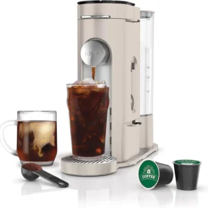 ninja-pb041st-pods-grounds-single-serve-coffee-maker-stone Ninja PB041ST Pods Grounds Single-Serve Coffee Maker, Stone