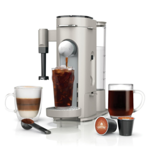 ninja-pod-grounds-specialty-single-serve-coffee-maker-k-cup-pod-compatible-stone-pb051st Ninja Pod Grounds Specialty Single-Serve Coffee Maker, K-Cup Pod Compatible, Stone, PB051ST