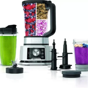 ninja-ss351-foodi-power-blender-processor-system-1400-wp-smoothie-bowl-maker-nutrient-extractor-silver Ninja SS351 Foodi Power Blender Processor System 1400 WP Smoothie Bowl Maker Nutrient Extractor, Silver