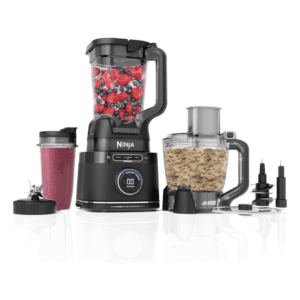 Ninja TB401 Detect Kitchen System Power Blender + Processor Pro, BlendSense Technology, Blender, Chopping Smoothies, Black