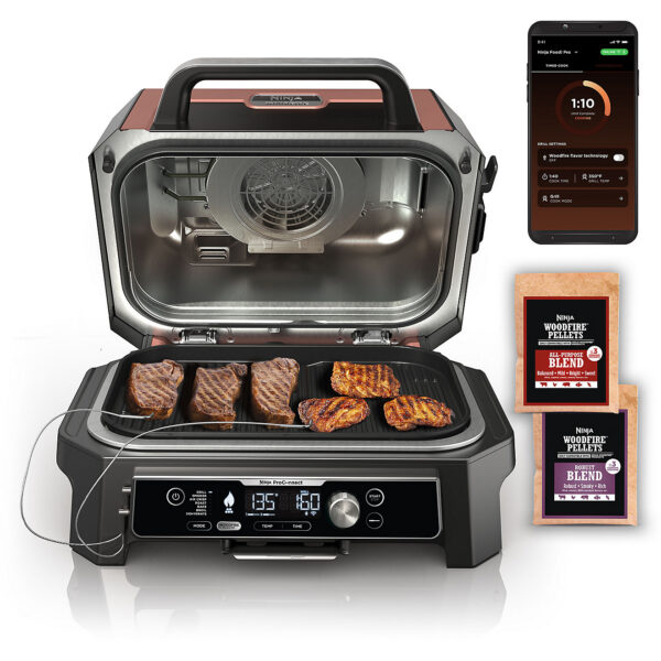 Ninja Woodfire ProConnect Premium XL Outdoor Grill and Smoker