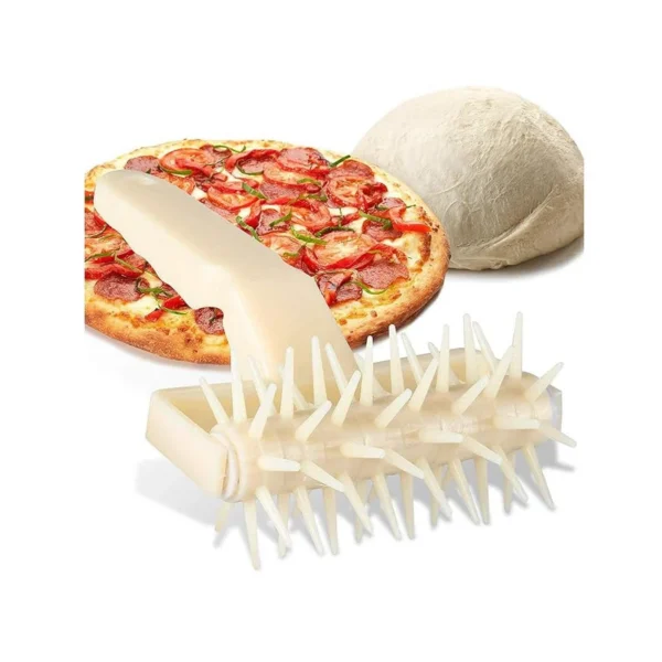 pizza-dough-docker-pastry-roller-with-spikes Pizza Dough Docker Pastry Roller with Spikes