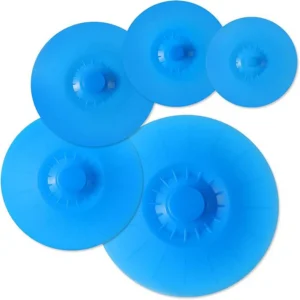 silicone-bowl-lids-set-of-5 Silicone Bowl Lids, Set of 5